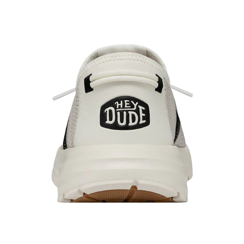 Men's Hey Dude Sirocco White Sneakers - Image 11