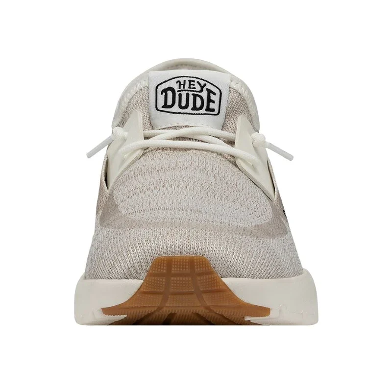 Men's Hey Dude Sirocco White Sneakers - Image 12
