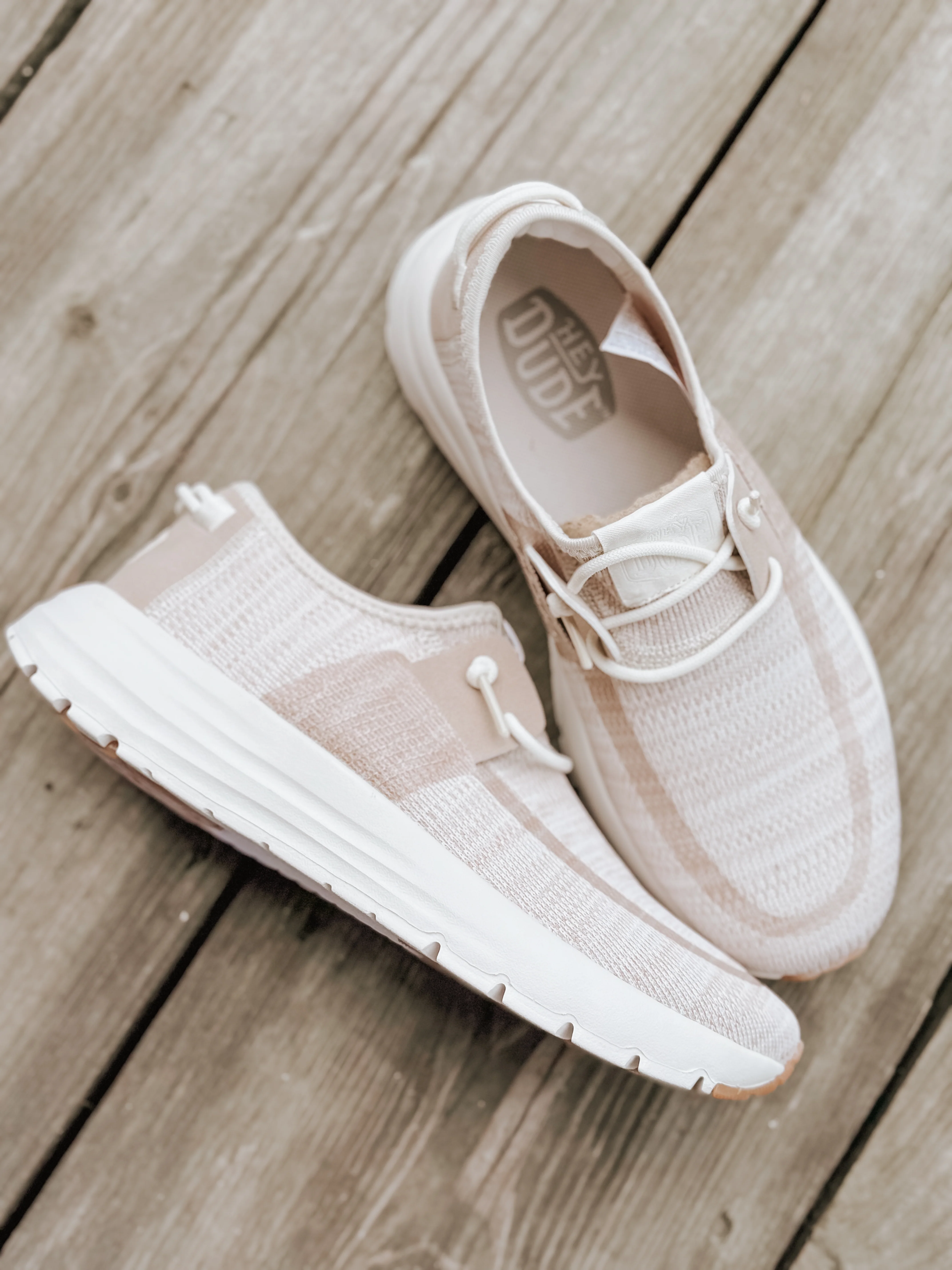 Women's Hey Dude Sirocco Neutral Sneakers - Image 15