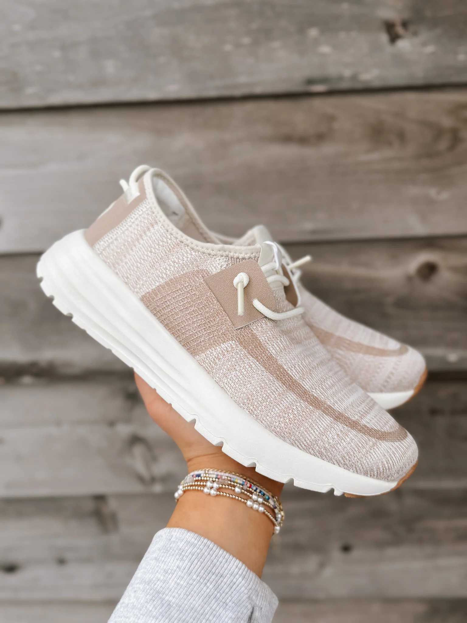 Women's Hey Dude Sirocco Neutral Sneakers - Image 17