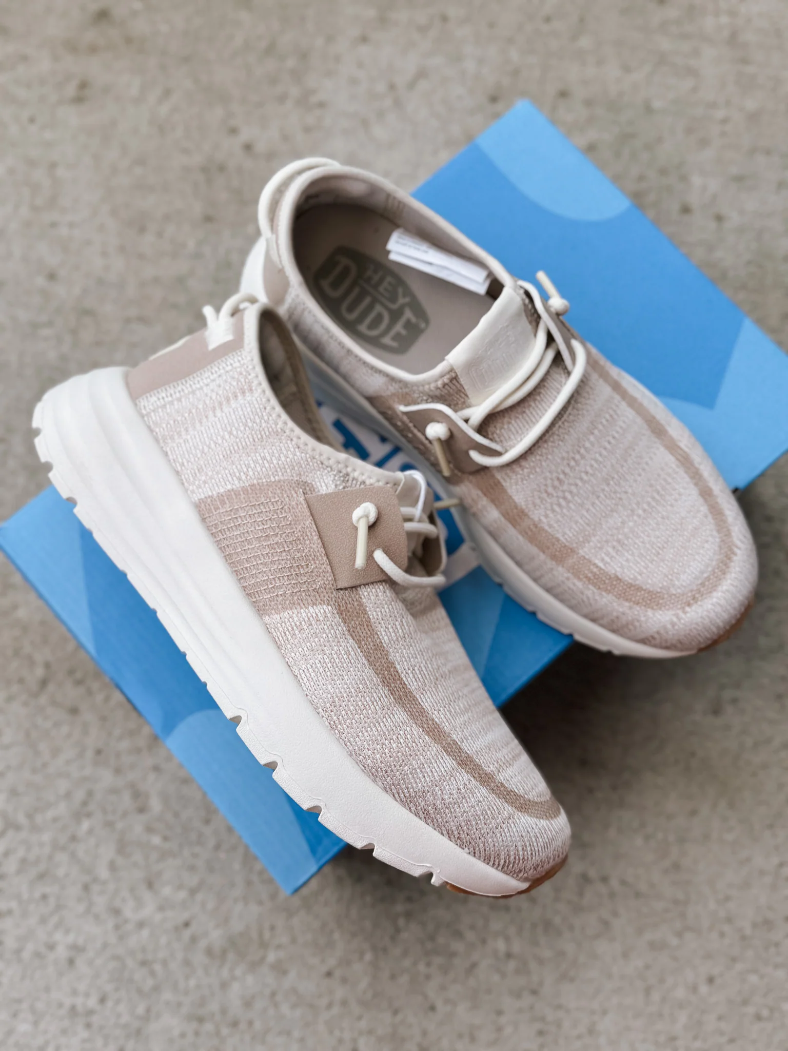 Women's Hey Dude Sirocco Neutral Sneakers - Image 18