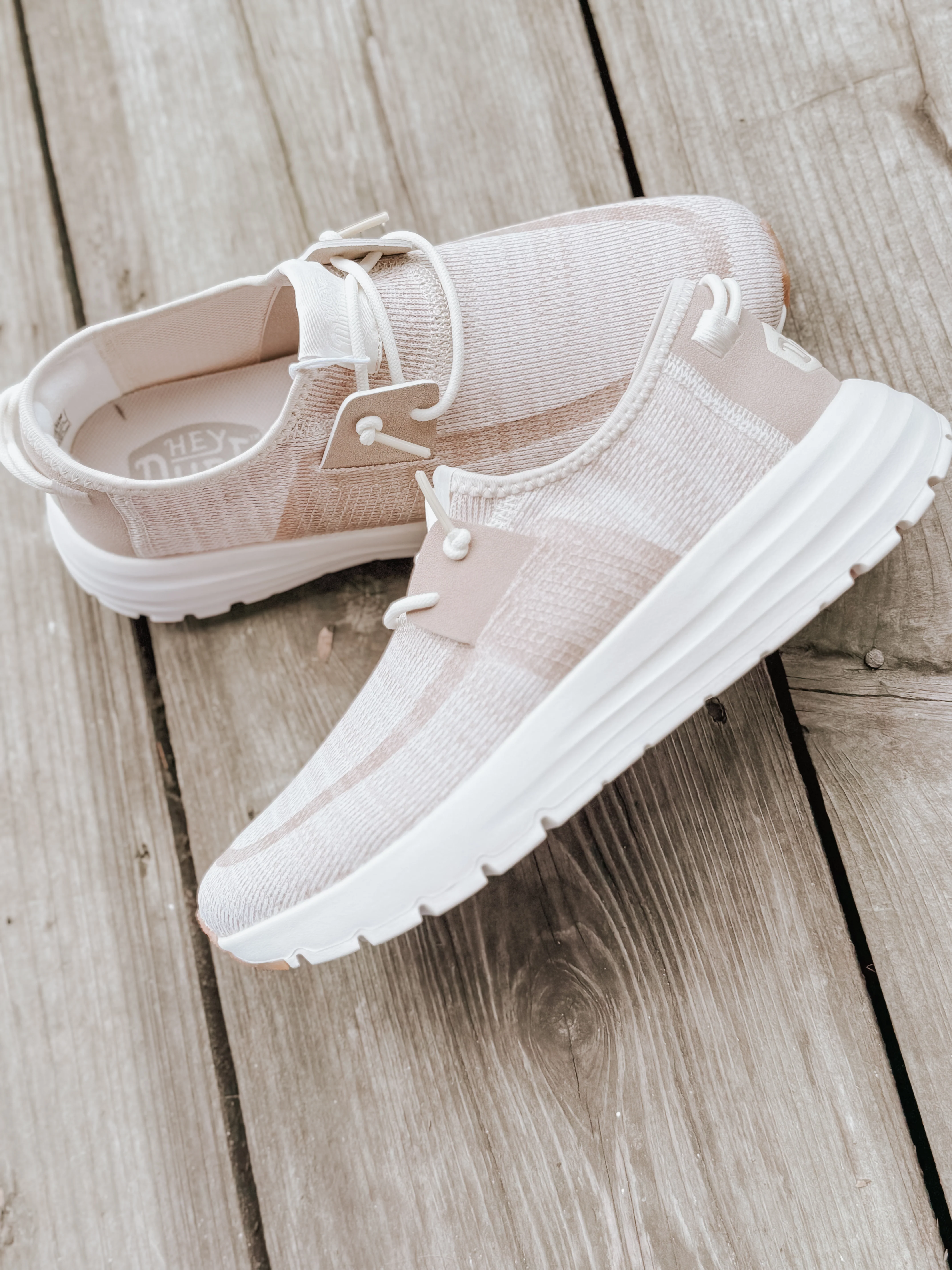 Women's Hey Dude Sirocco Neutral Sneakers - Image 5