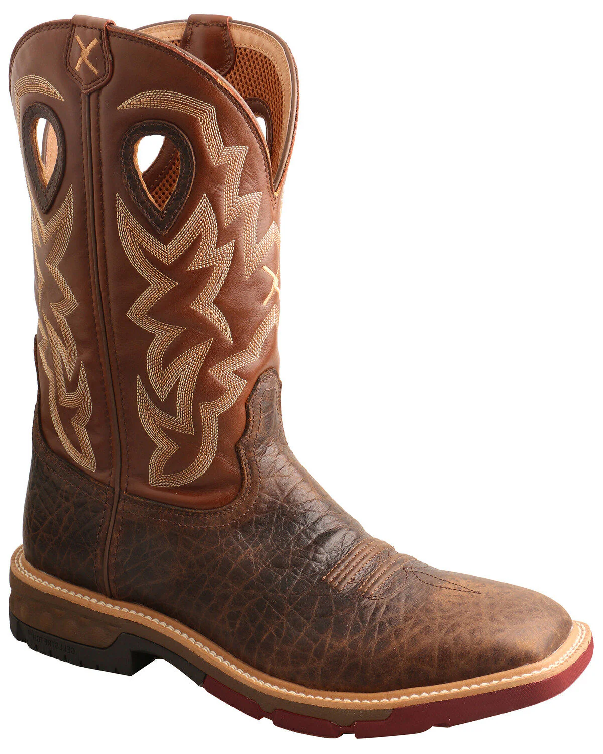 MEN'S TWISTED X 12" SMOKEY CHOCOLATE SPICE ALLOY TOE BOOT - Image 6