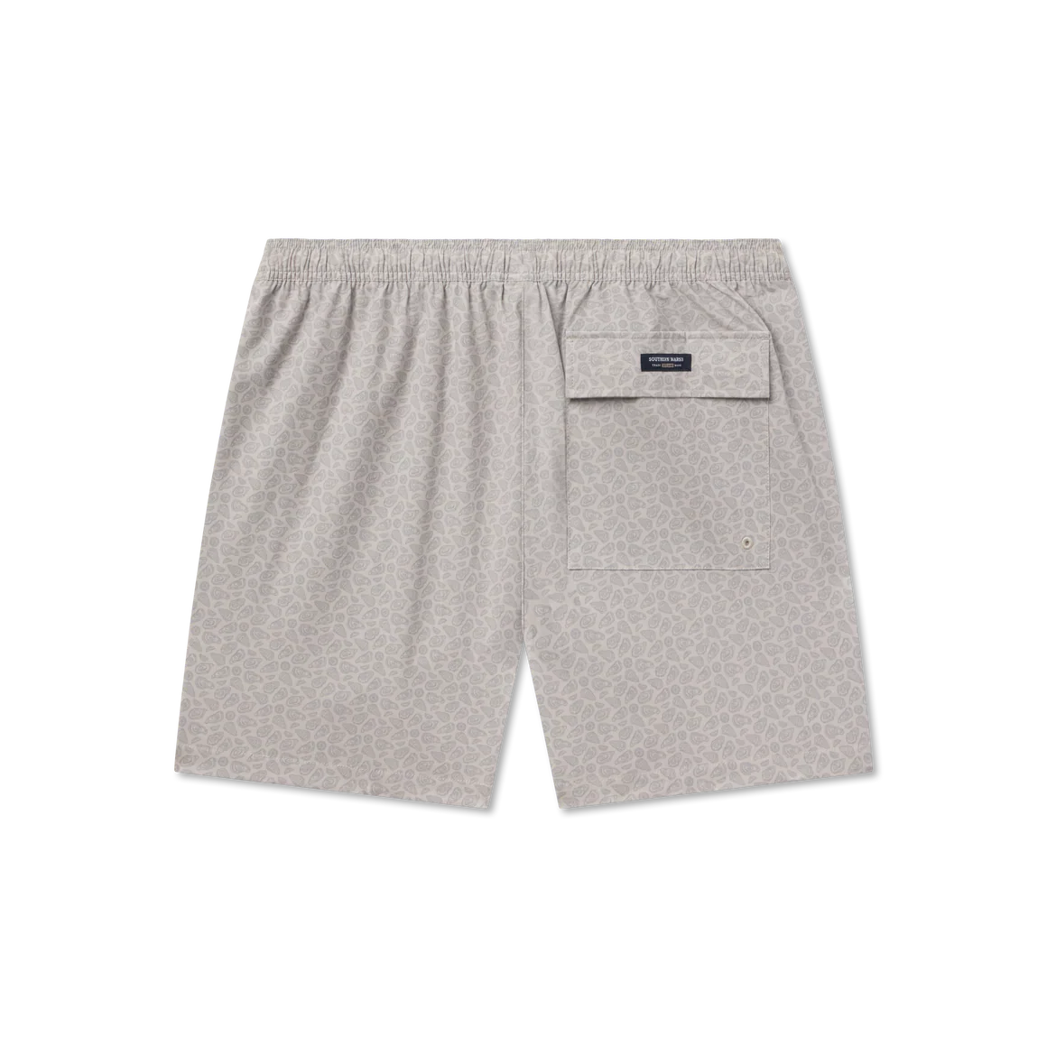 Southern Marsh Men's Harbor Stretch Lined Seawash Trunk - Oysters & Lemons - Image 4