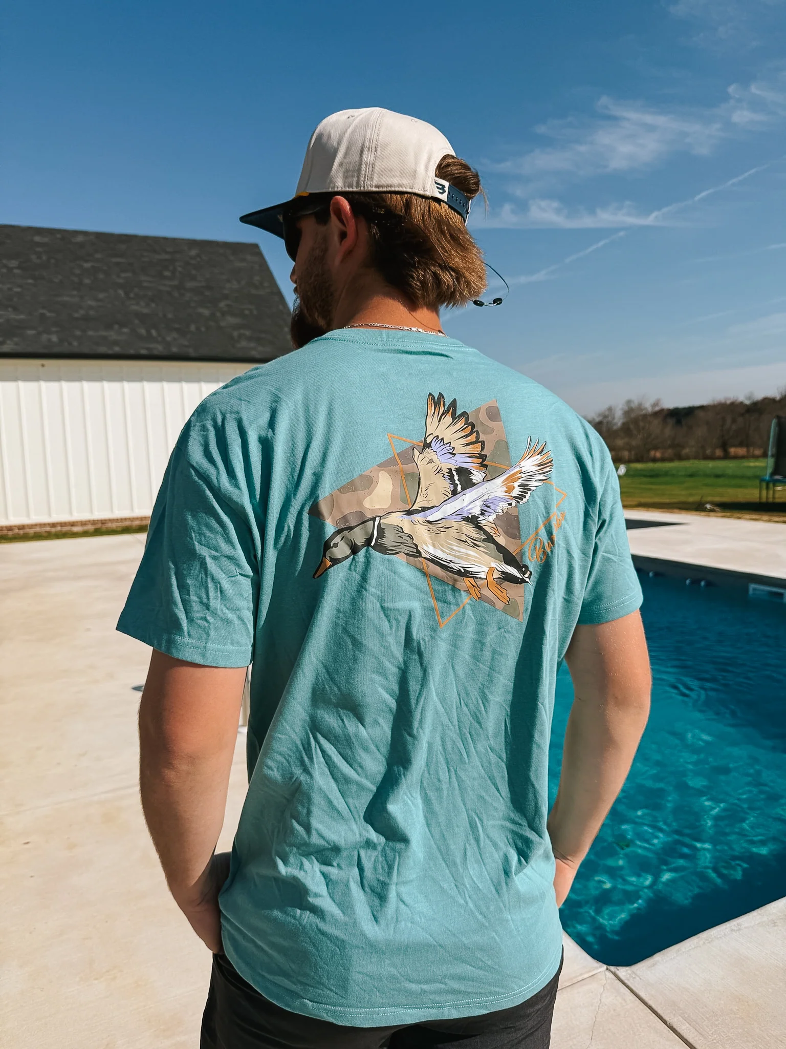 Burlebo Pintail Triangle Duck T-Shirt - Image 3