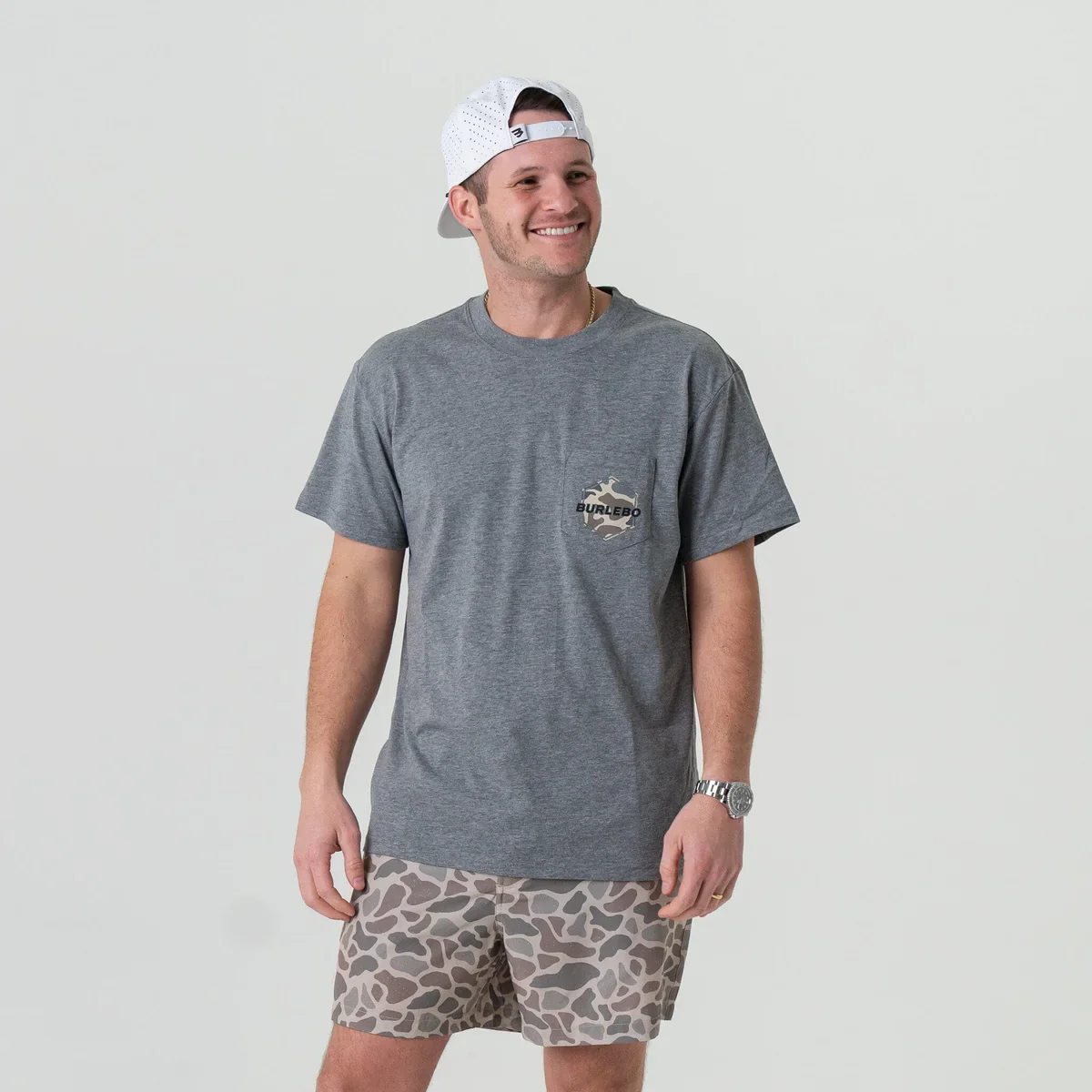 Burlebo Rad Dad Deer Camo T-Shirt - Image 6