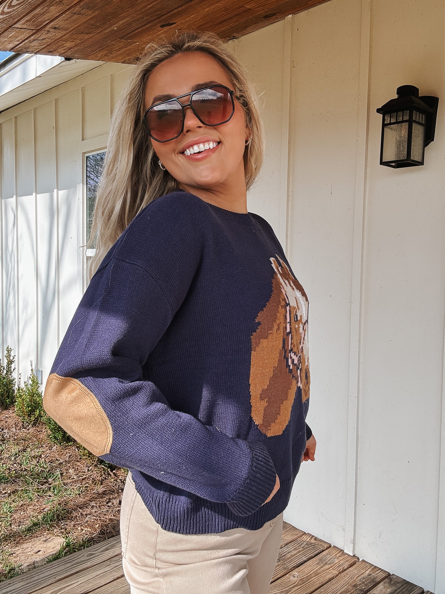 Heritage Horse Knit Sweater - Image 5