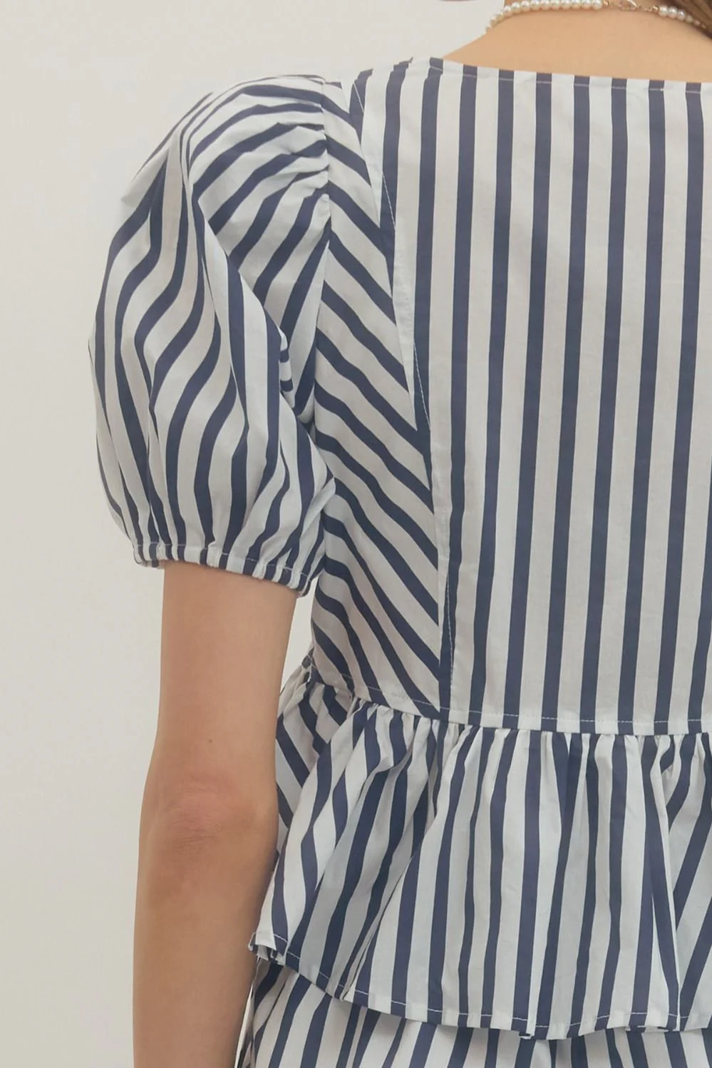 Yacht Party Top in Navy - Image 10