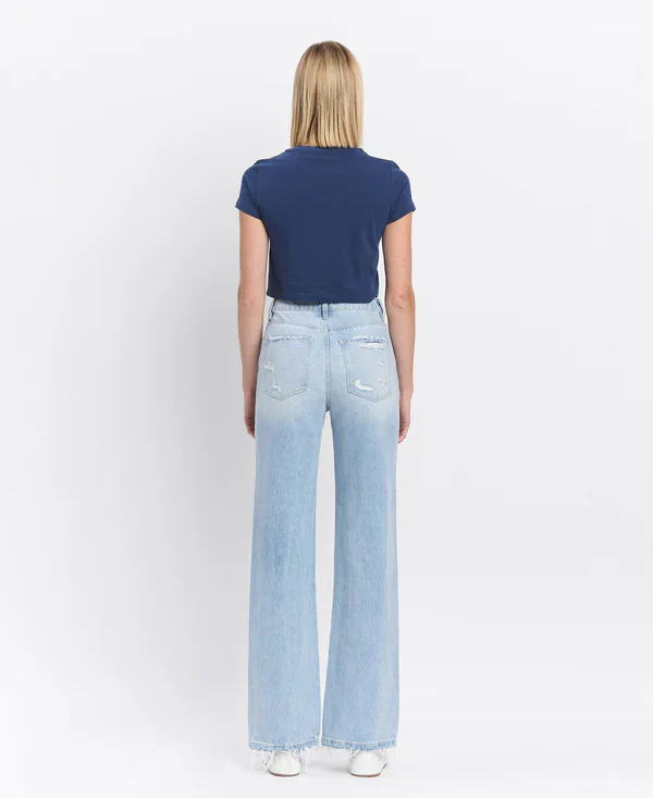 Western Promise Super High Rise 90's Vintage Flare Jeans - Image 8