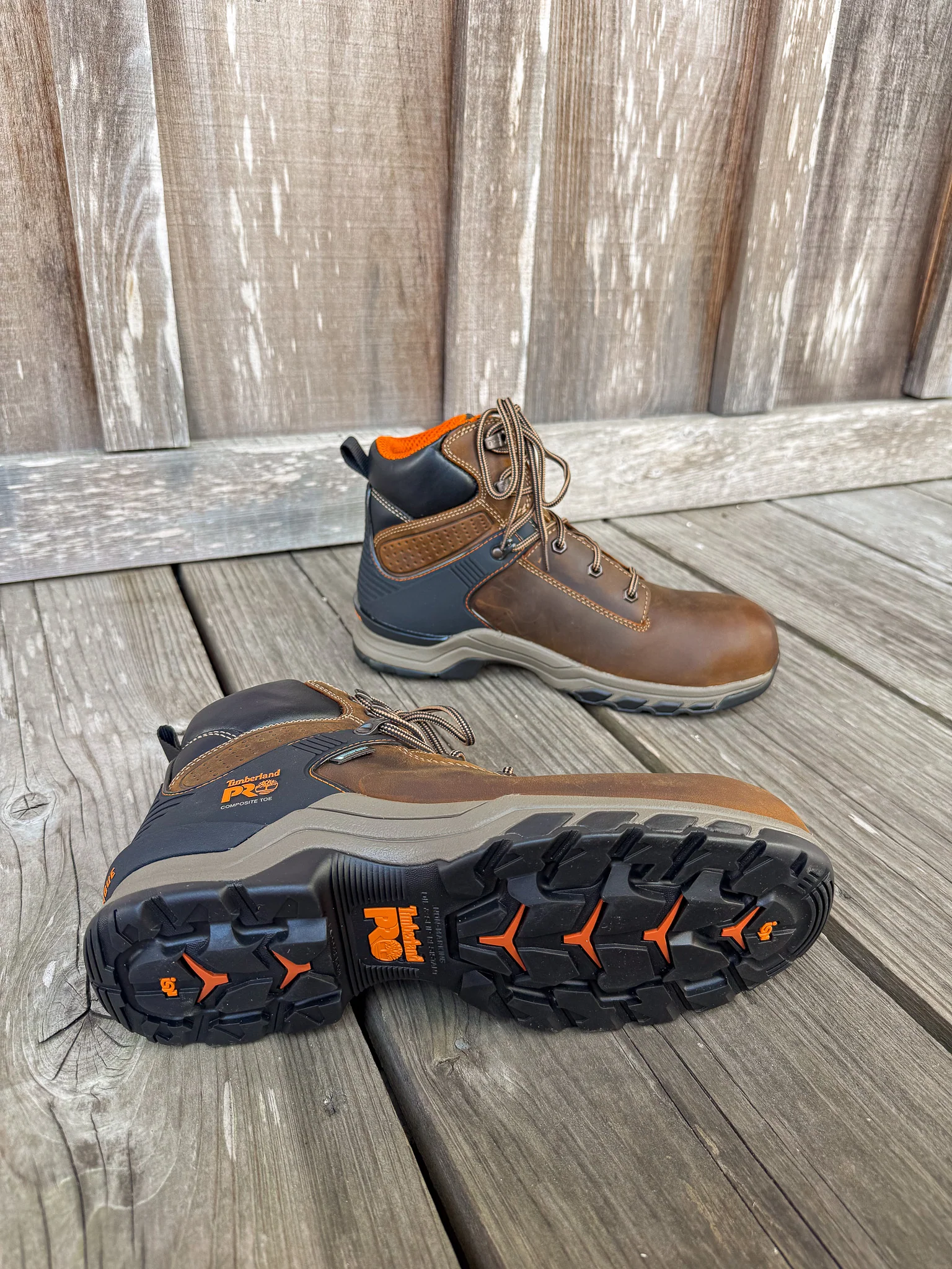 Men's Timberland Pro 6" Hypercharge Waterproof Composite Toe Work Boot - Image 2