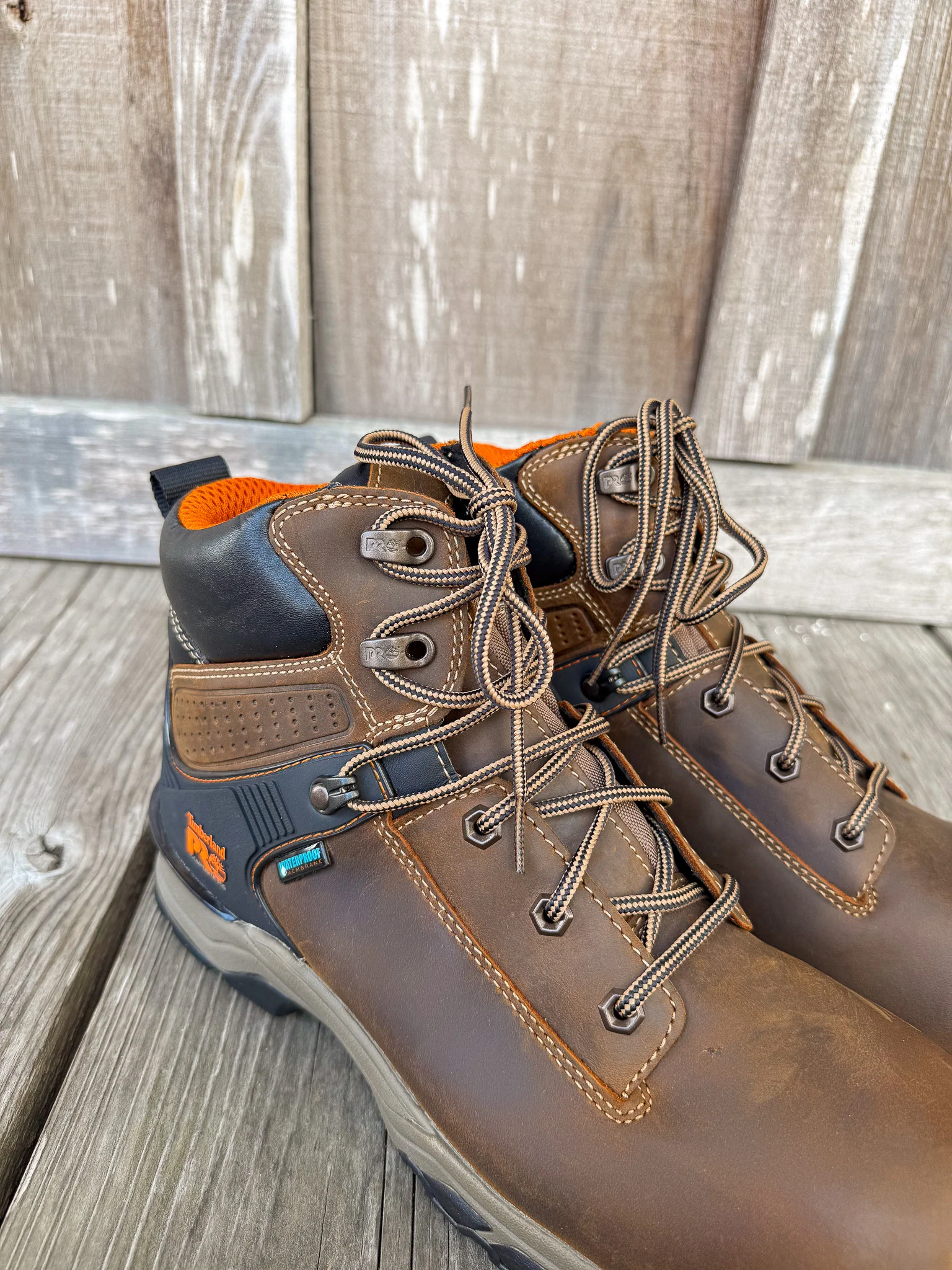 Men's Timberland Pro 6" Hypercharge Waterproof Composite Toe Work Boot - Image 3