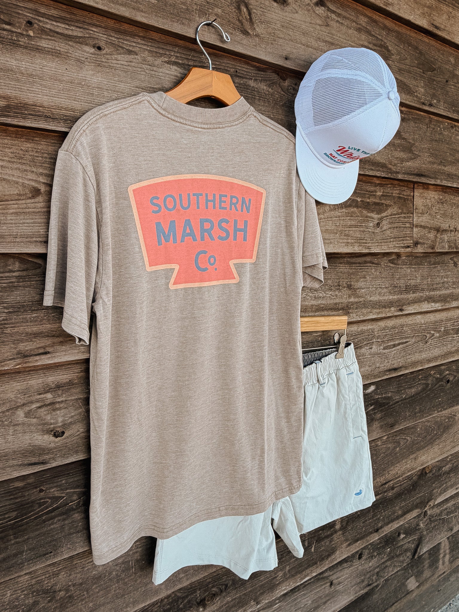 Southern Marsh Branding Keystone Seawash T-Shirt - Image 3