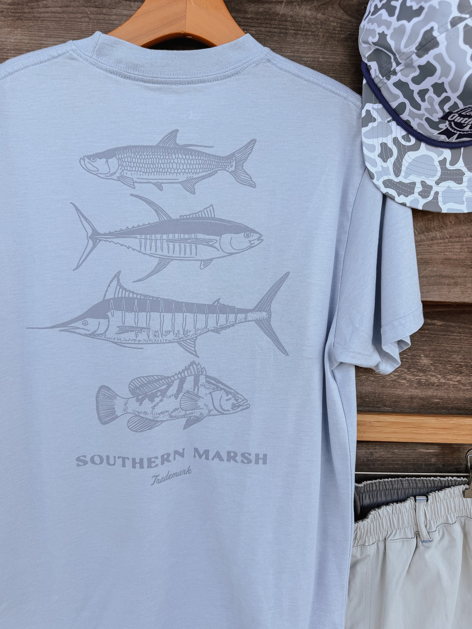 Southern Marsh Crosswaters Seawash T-Shirt - Image 2