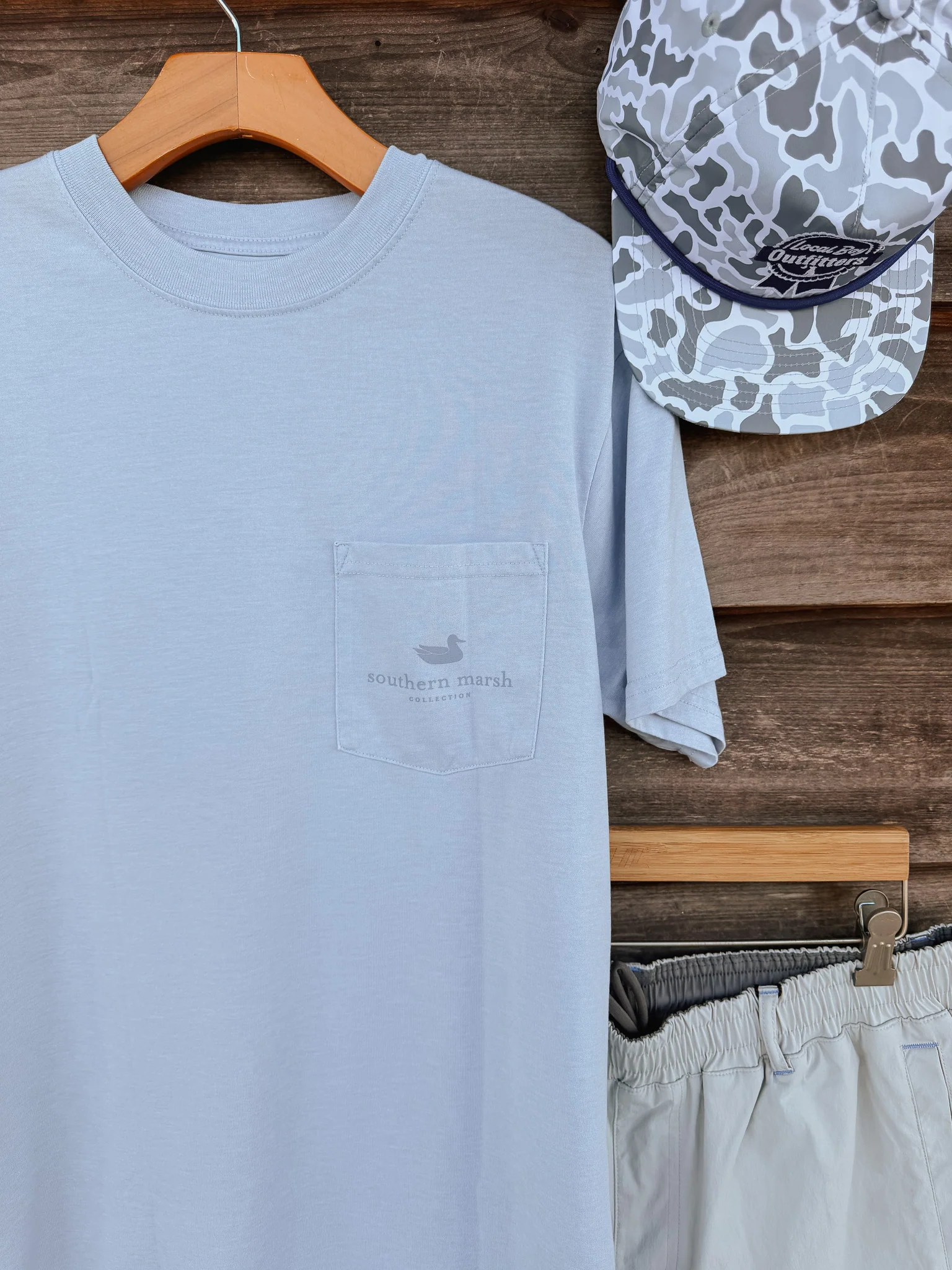 Southern Marsh Crosswaters Seawash T-Shirt - Image 3