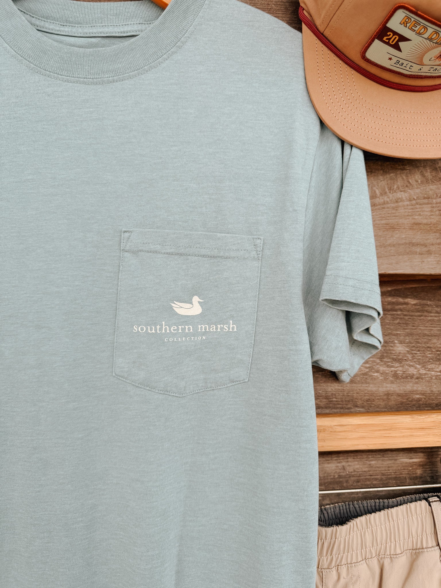 Southern Marsh Good Boy, Big Stick Seawash T-Shirt - Image 5