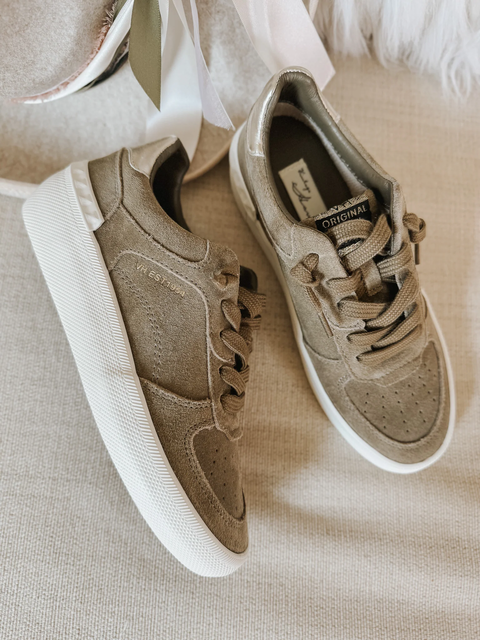 Vintage Havana Tempo 1 Olive Sneakers - Image 4