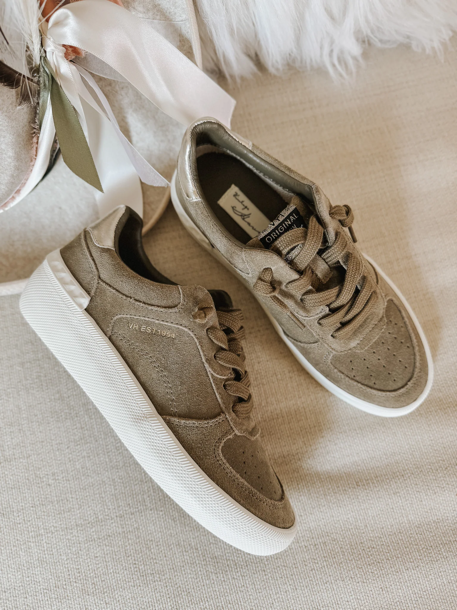 Vintage Havana Tempo 1 Olive Sneakers - Image 6
