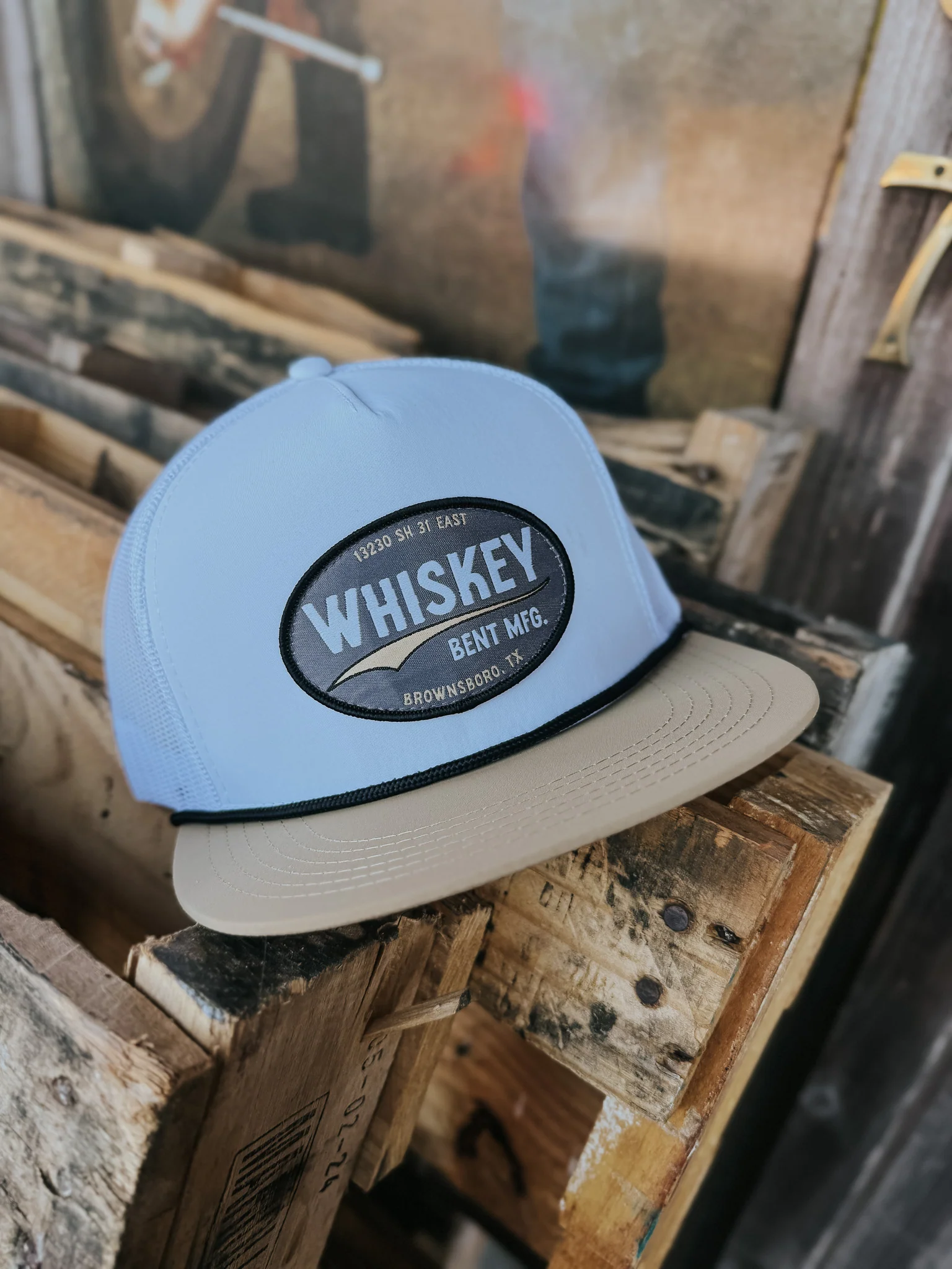 Whiskey Bent Hat Co. The Bodie in White - Image 2