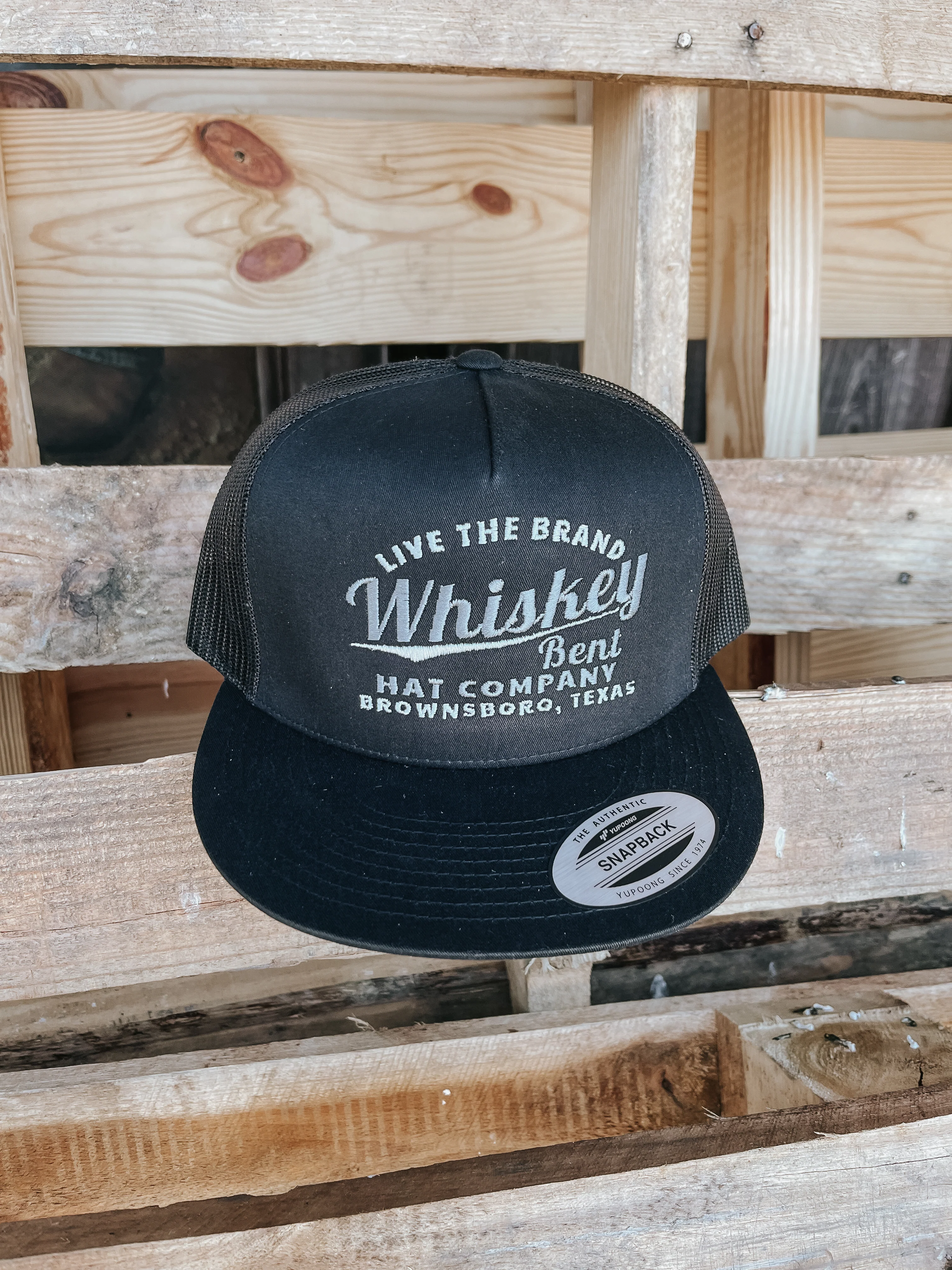Whiskey Bent Hat Co. The Cali Cap in Black - Image 4