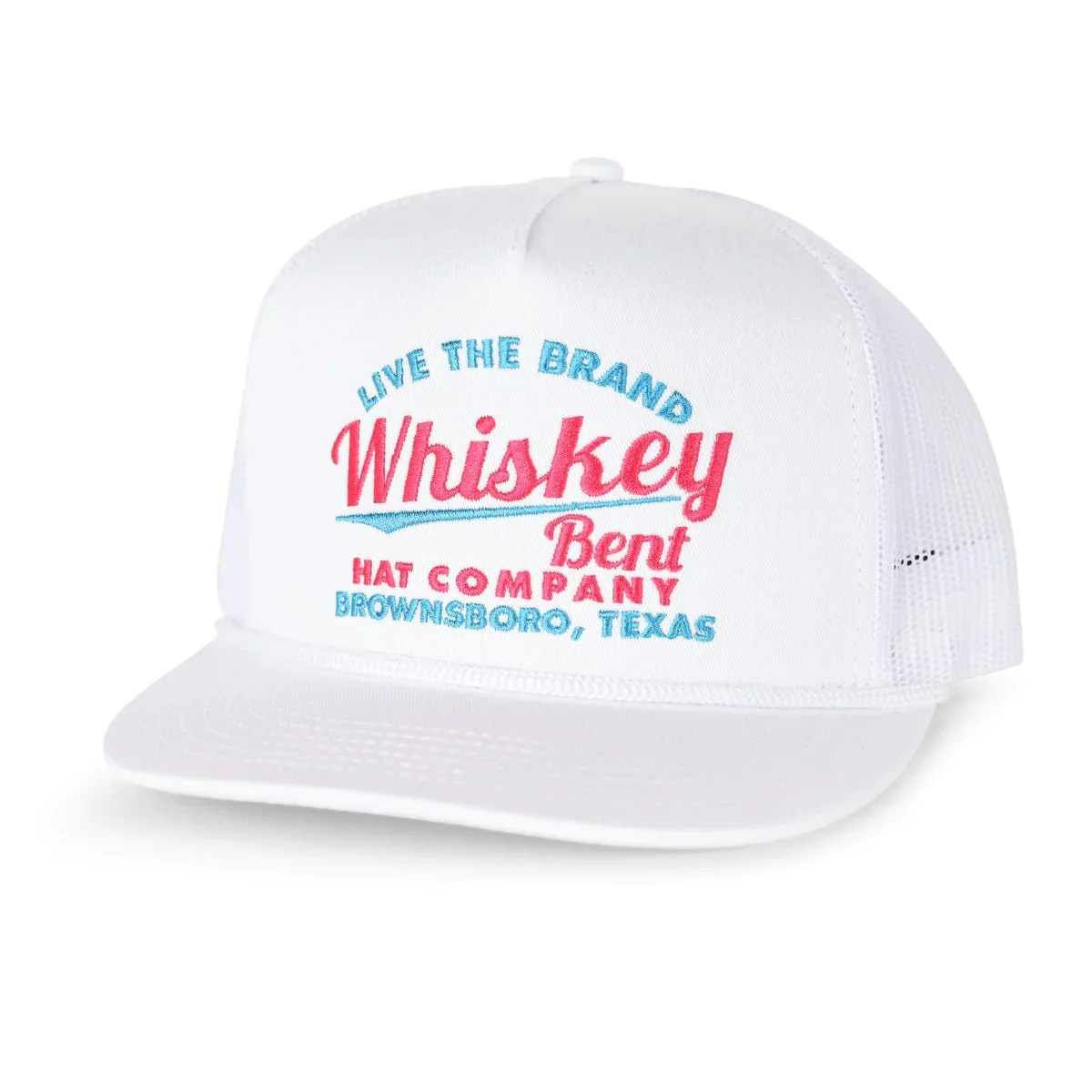 Whiskey Bent Hat Co. The Cali Cap in White - Image 6