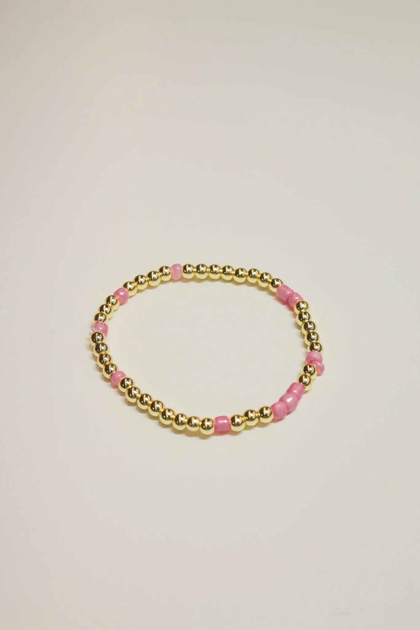 The Light Pink Gold Confetti Bracelet - Image 4