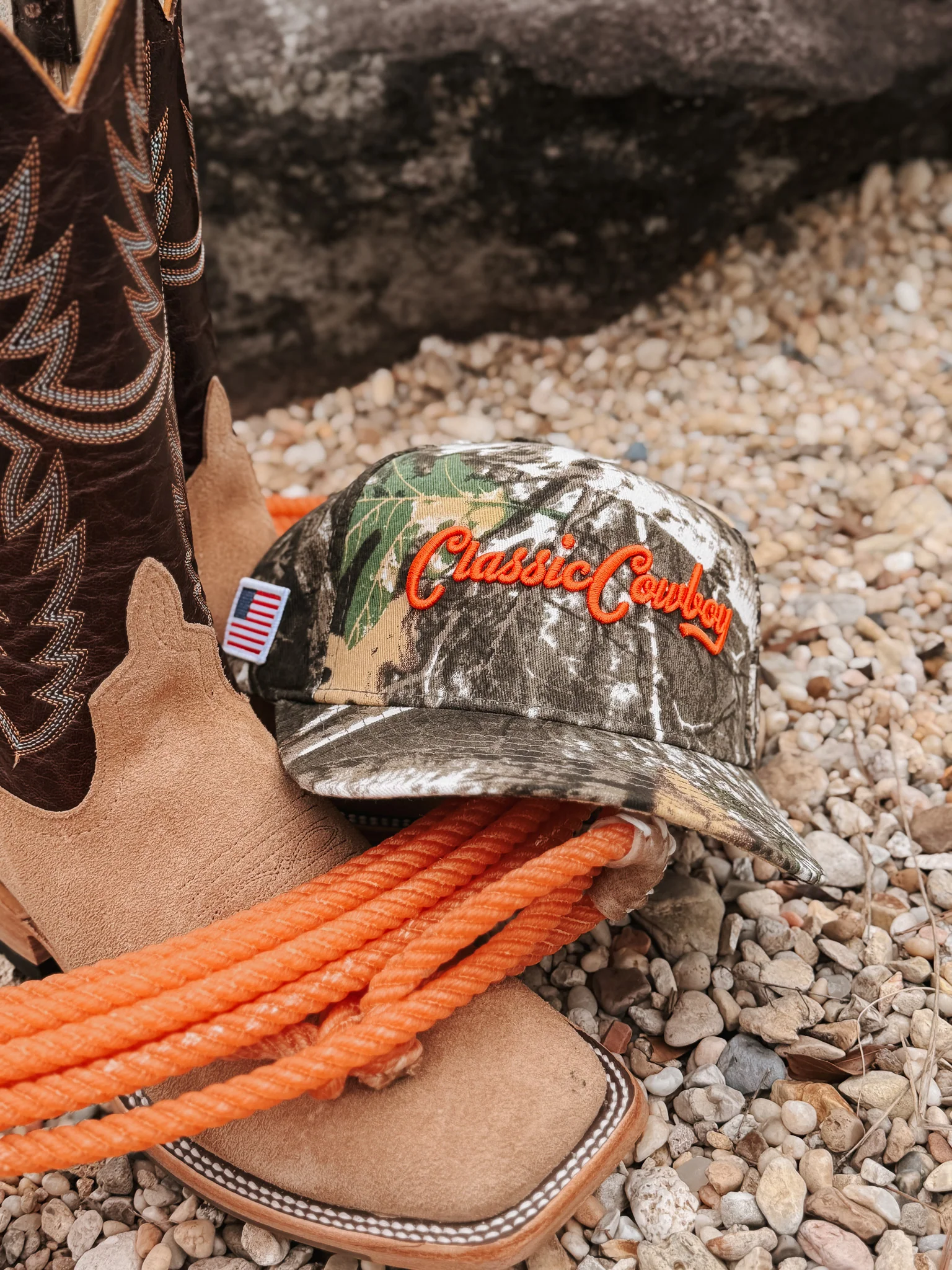 Classic Cowboy The Marksman Cap - Camo - Image 3