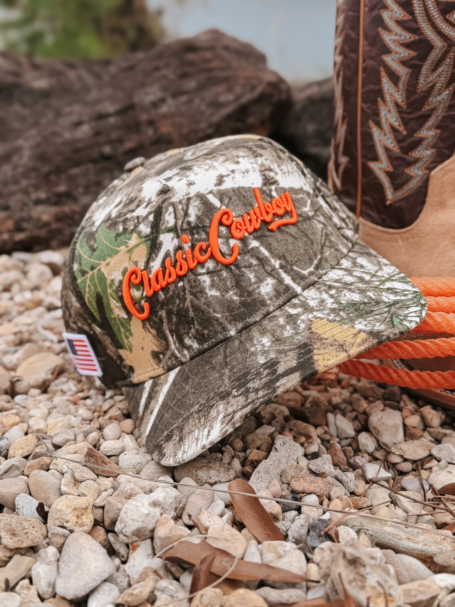 Classic Cowboy The Marksman Cap - Camo - Image 5