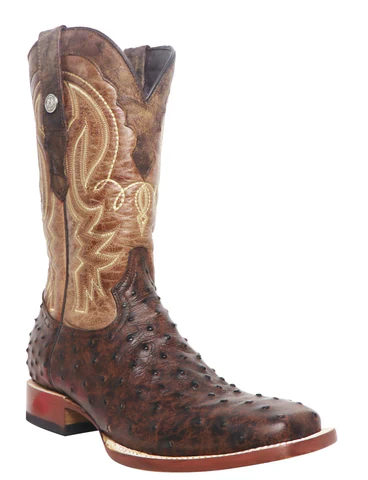 Men's Tanner Mark Big Cabin Ostrich Print Boots - Image 3