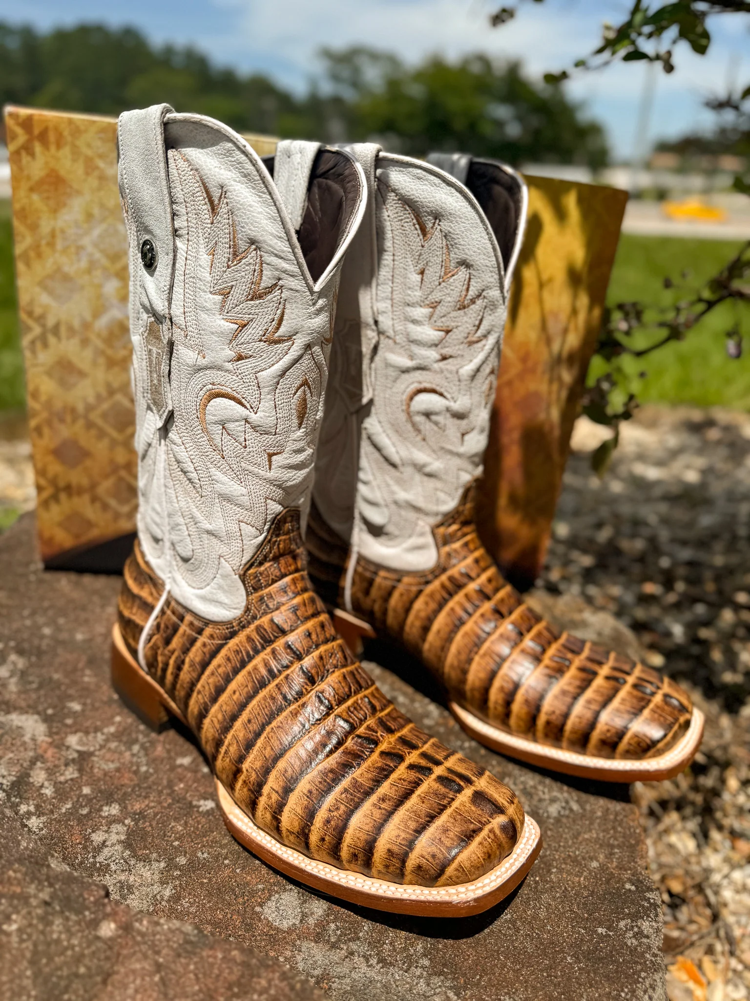 Men's Tanner Mark Brown Caimen Ice Boot - Image 4