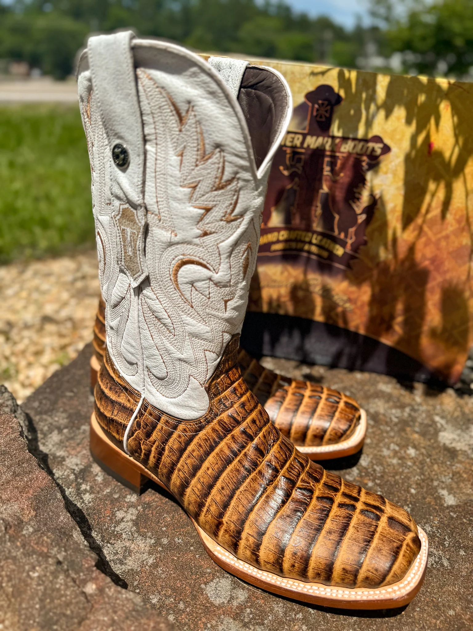 Men's Tanner Mark Brown Caimen Ice Boot - Image 6