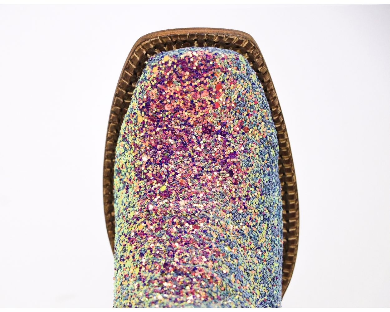 Girl's Tanner Mark Blue Mermaid Glitter Boots - Image 9