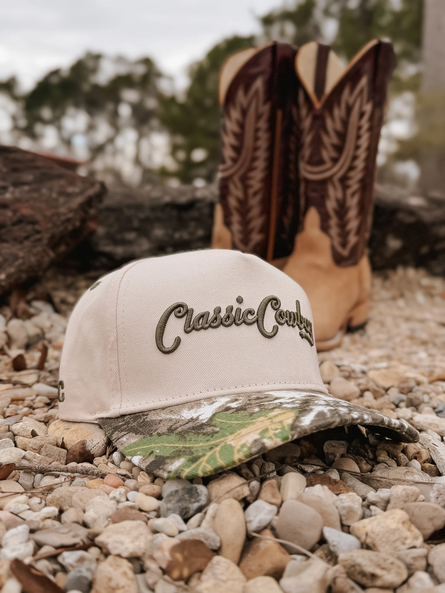 Classic Cowboy The Rancher Cap - Camo - Image 4