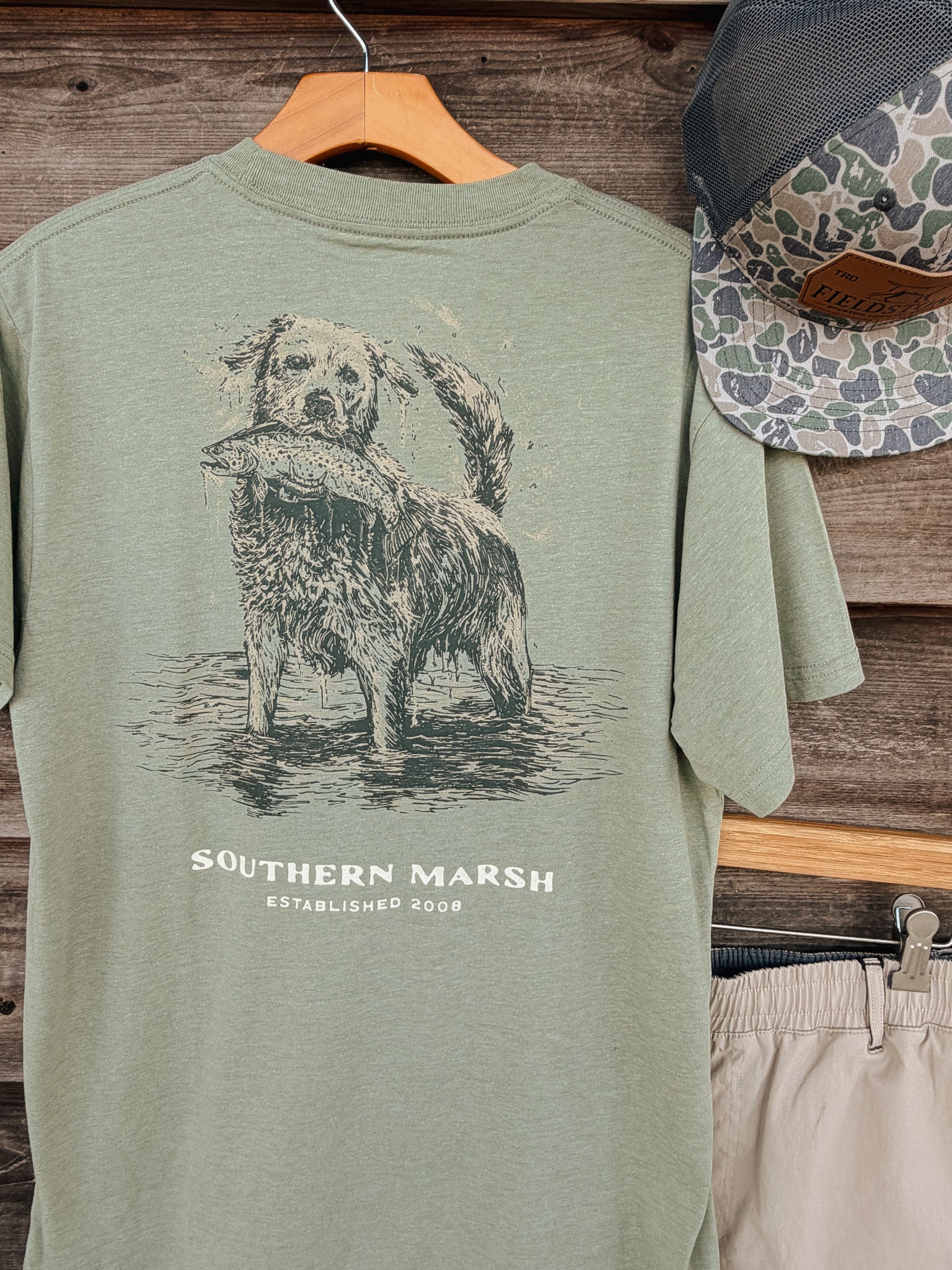 Southern Marsh Shake & Release Seawash T-Shirt - Image 3