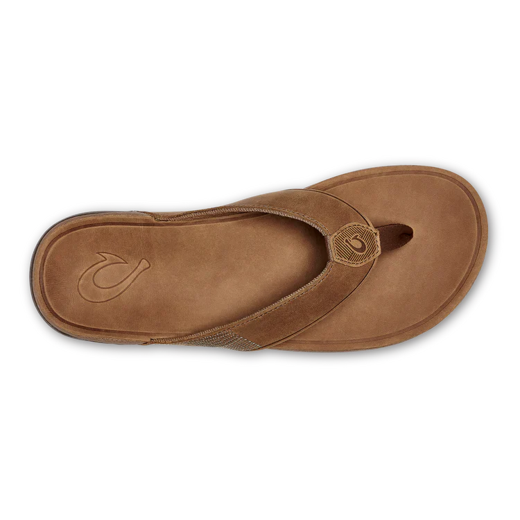 Men's Olukai Tuahine Toffee/Toffee Sandals - Image 17