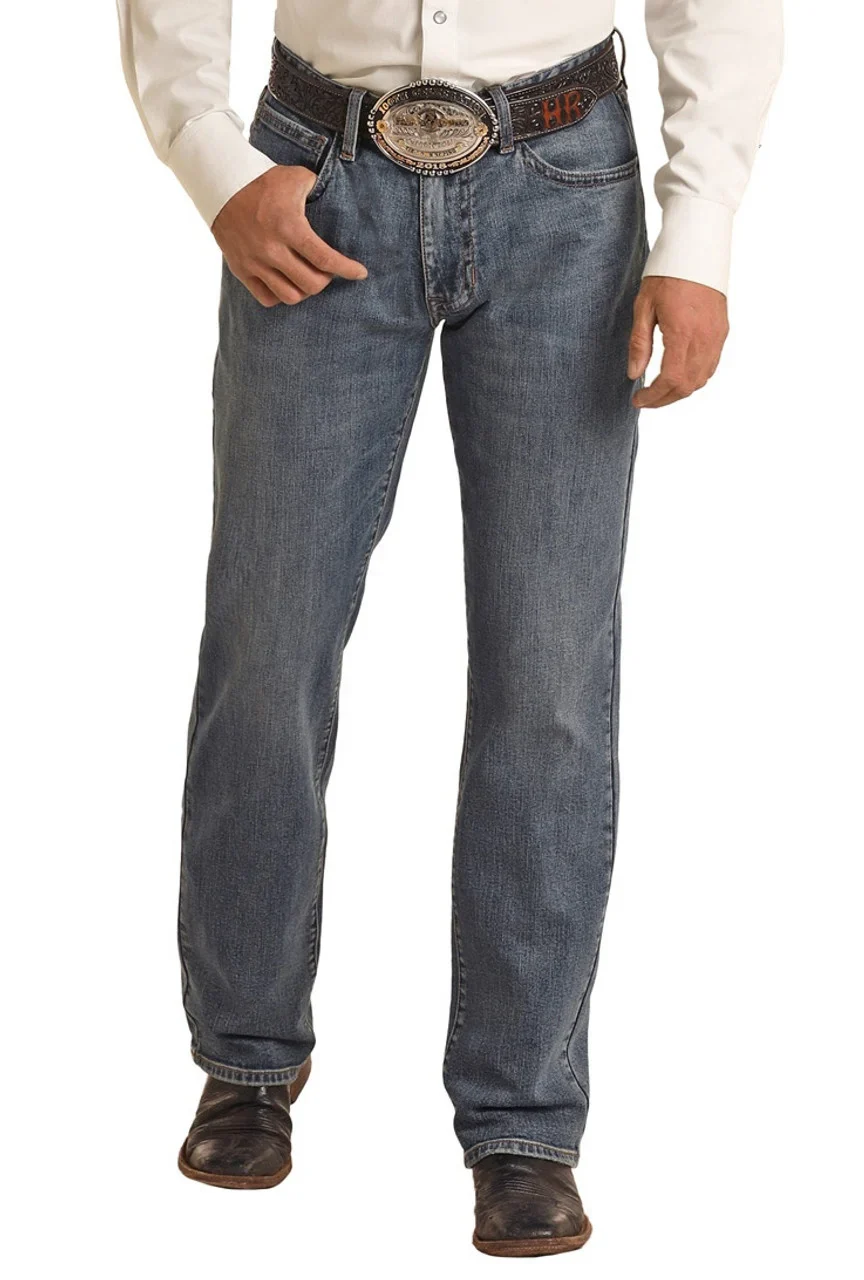 Men's Rock & Roll Double Barrel Stackable Bootcut Jean - Image 2