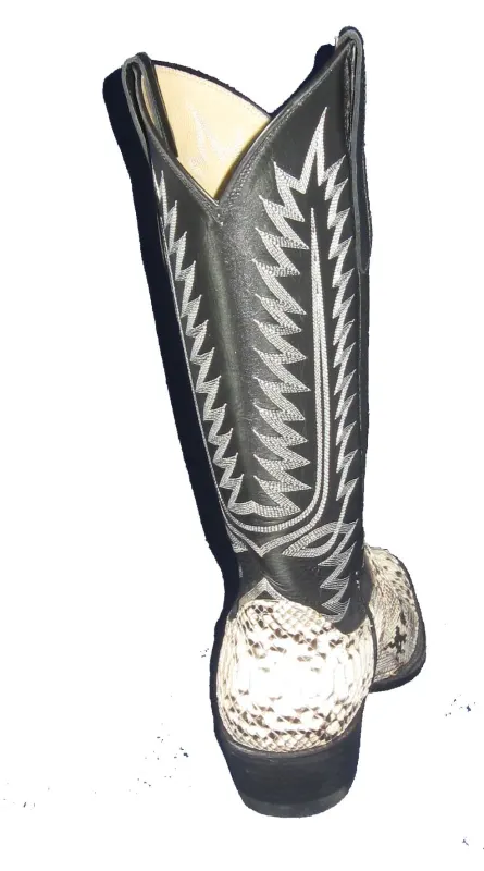Men's Cowtown Python Boots - Image 3