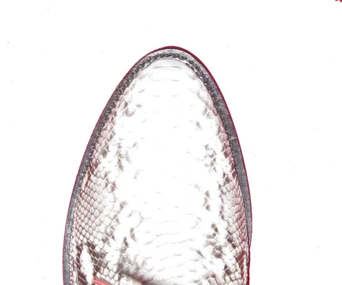 Men's Cowtown Python Boots - Image 4