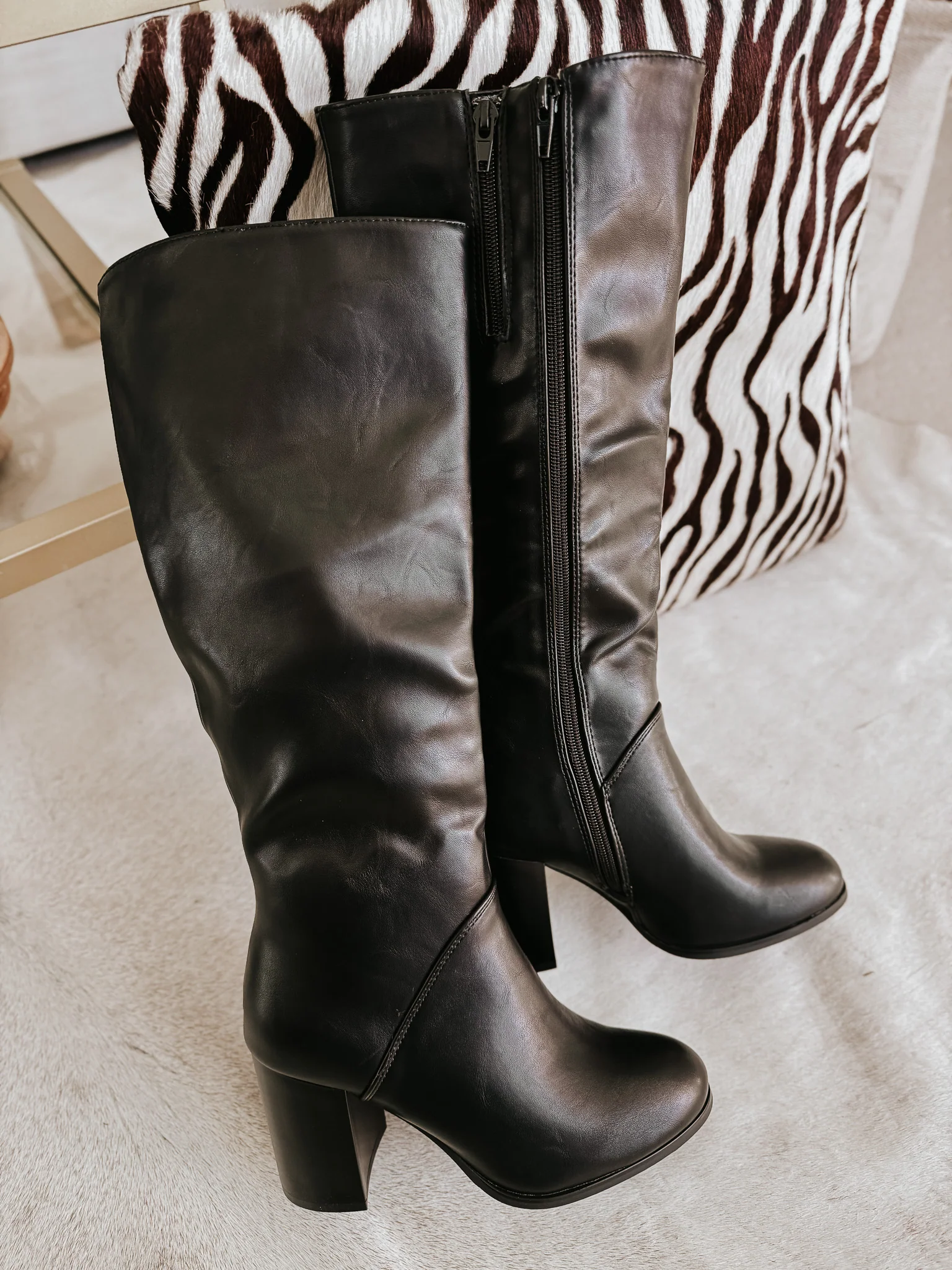Stand Corrected Black Boots - Image 9