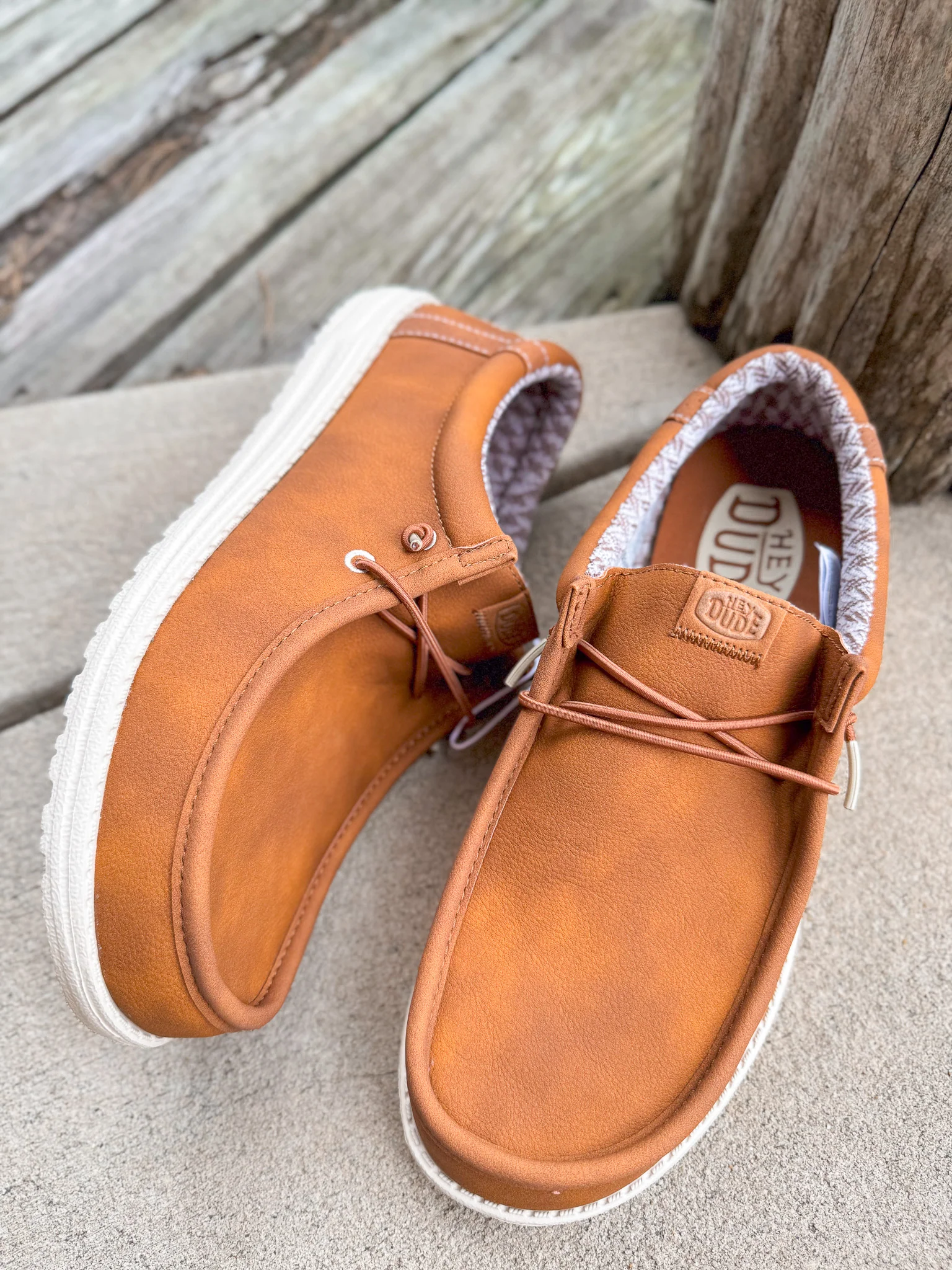 Men's Hey Dude Wally Classic Tan - Image 4
