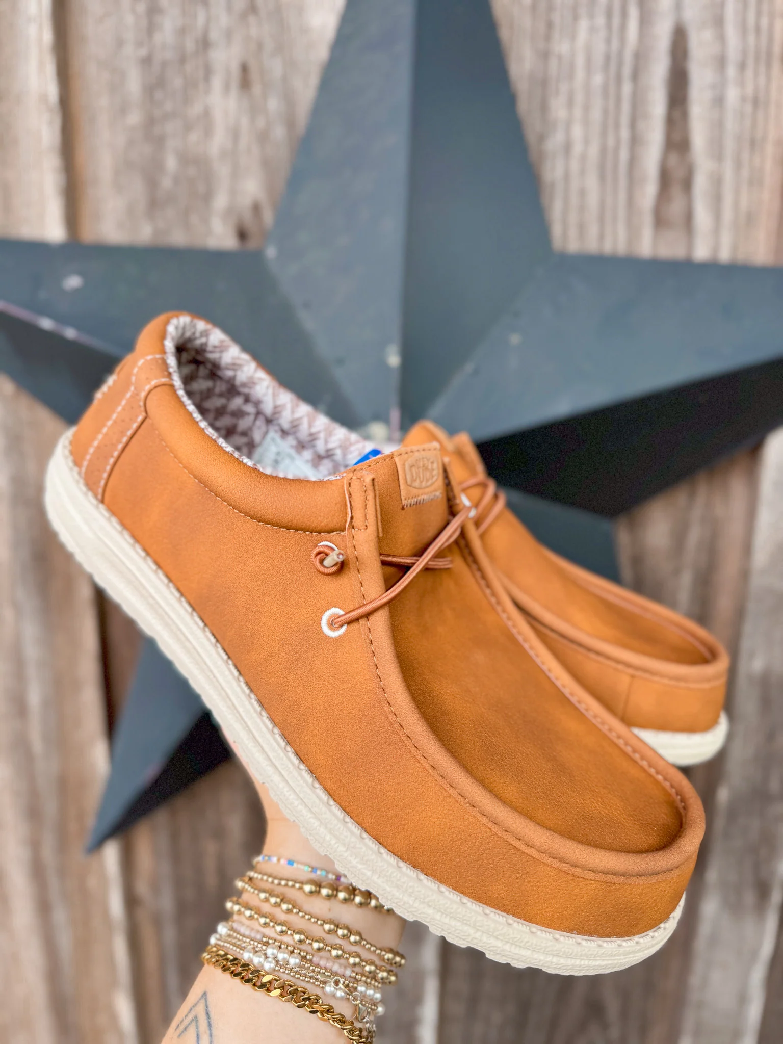 Men's Hey Dude Wally Classic Tan - Image 5