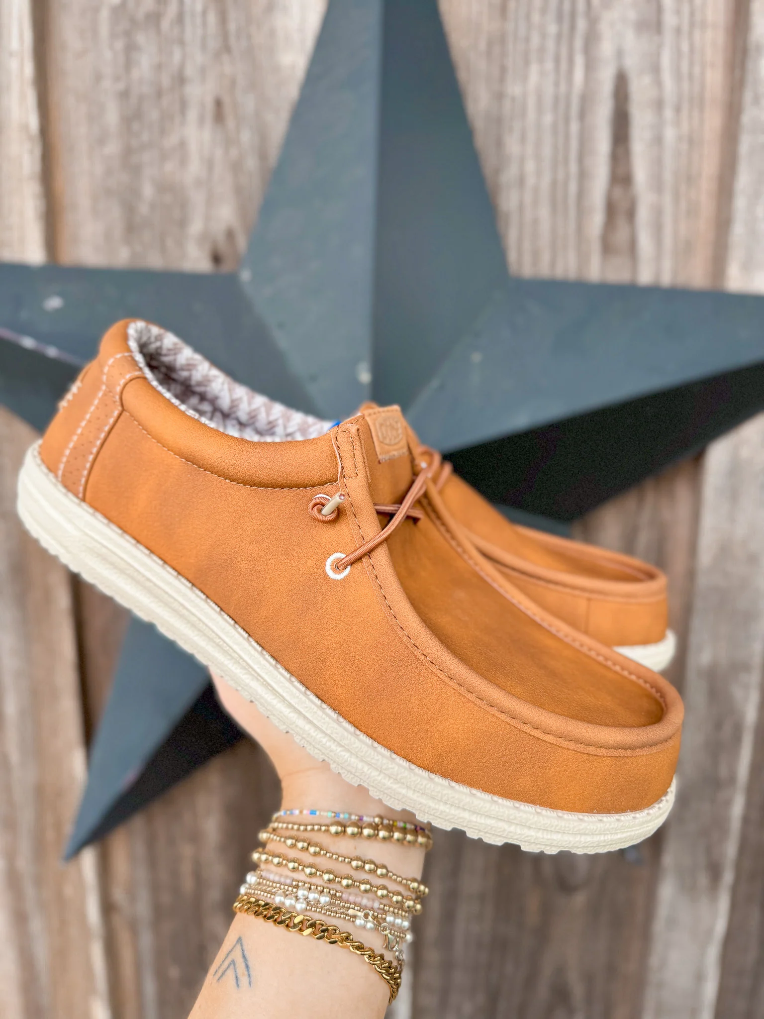 Men's Hey Dude Wally Classic Tan - Image 7