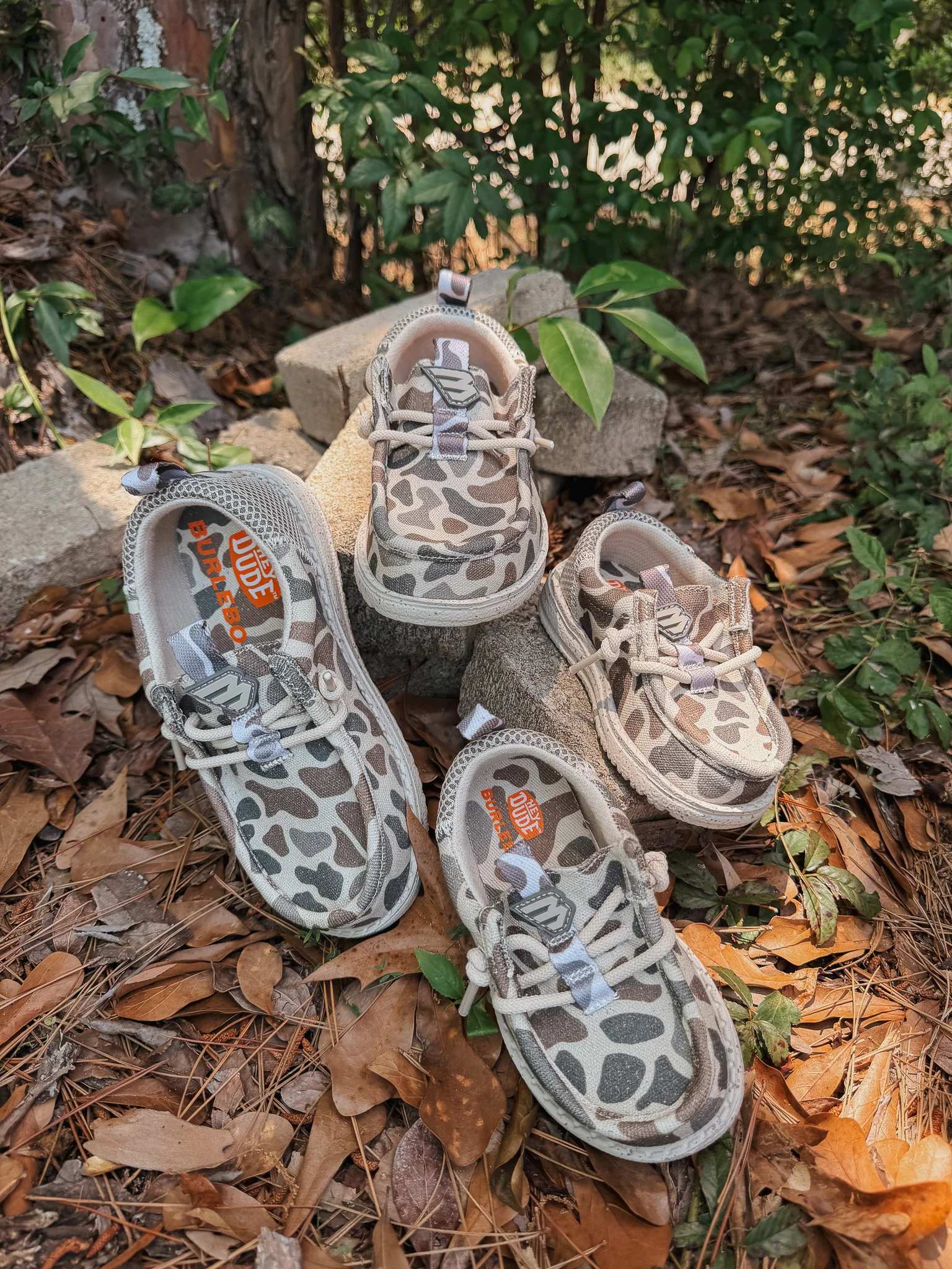 Youth HEYDUDE X BURLEBO Funk Youth Deer Camo - Image 8