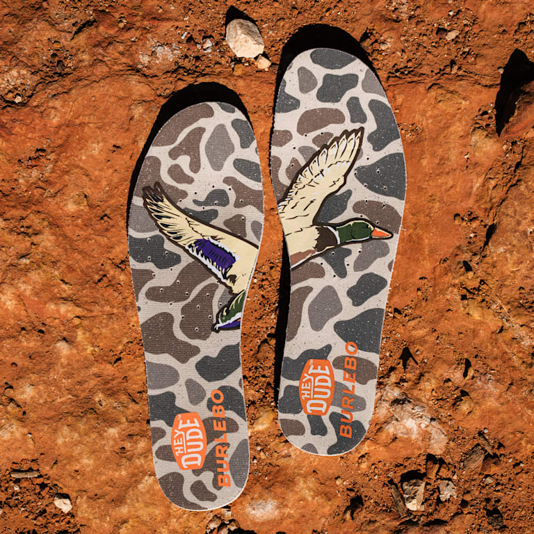 Men's HEYDUDE X BURLEBO Wally Funk Burlebo Deer Camo - Image 3