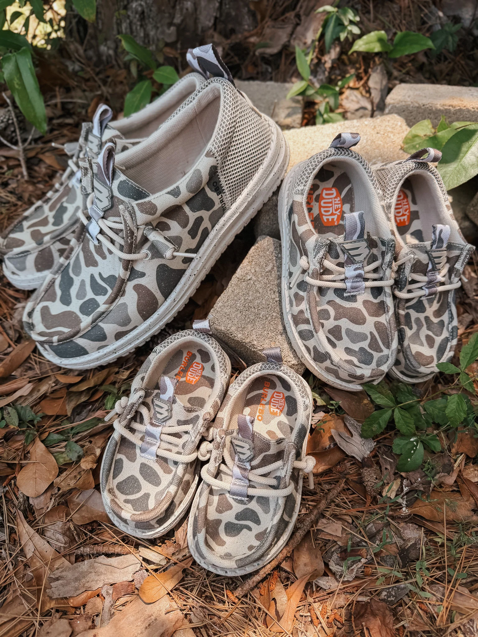 Men's HEYDUDE X BURLEBO Wally Funk Burlebo Deer Camo - Image 9