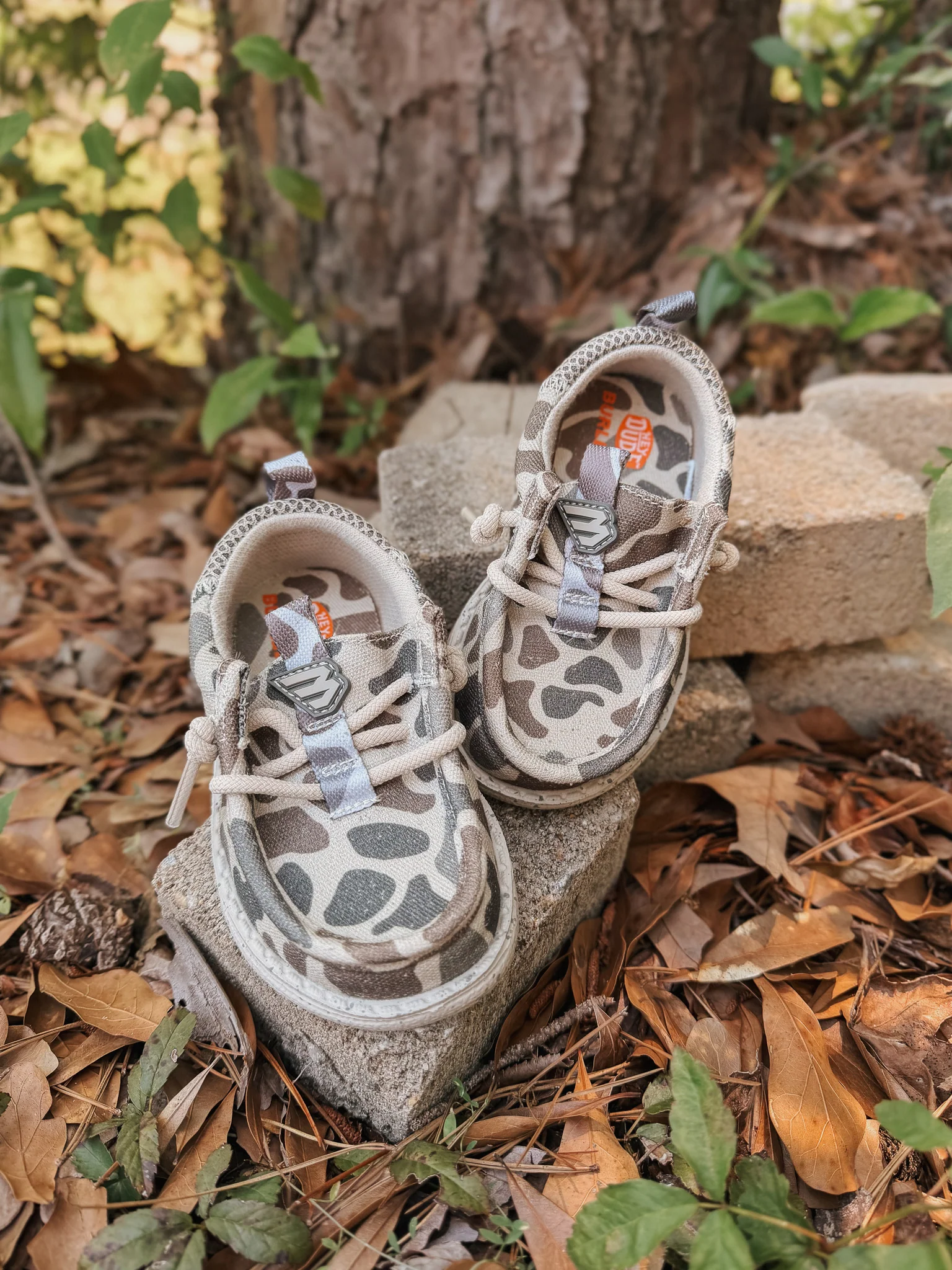 Toddler HEYDUDE X BURLEBO Wally Funk Deer Camo - Image 3