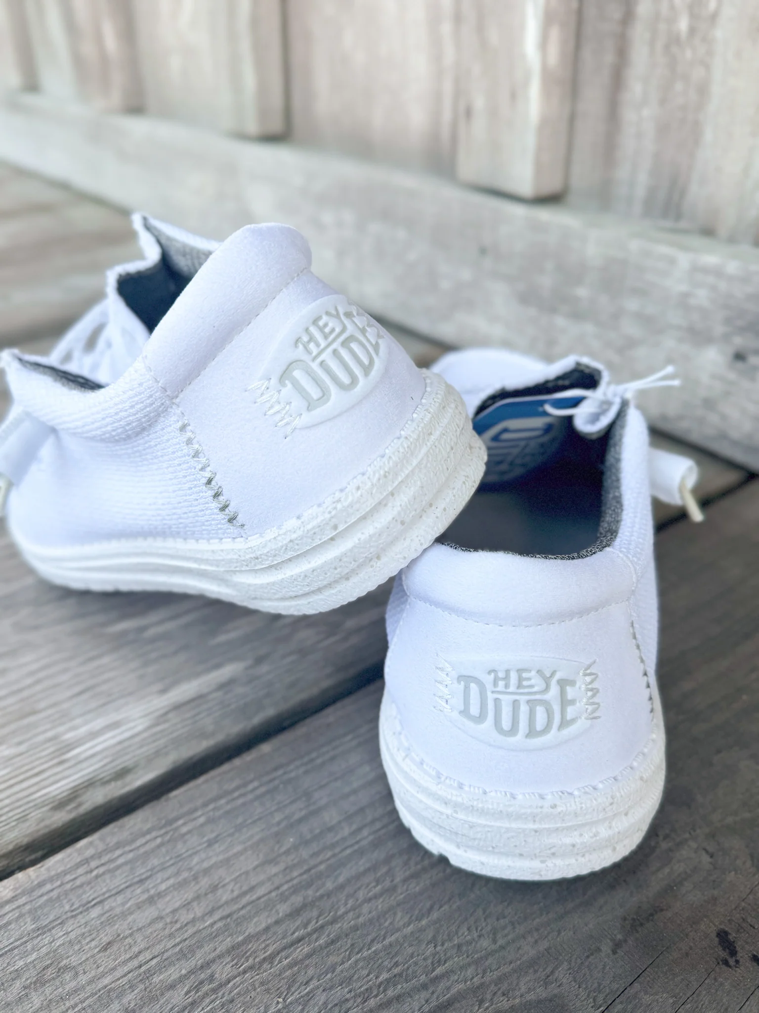 Men's Hey Dude Wally Sport White - Image 2
