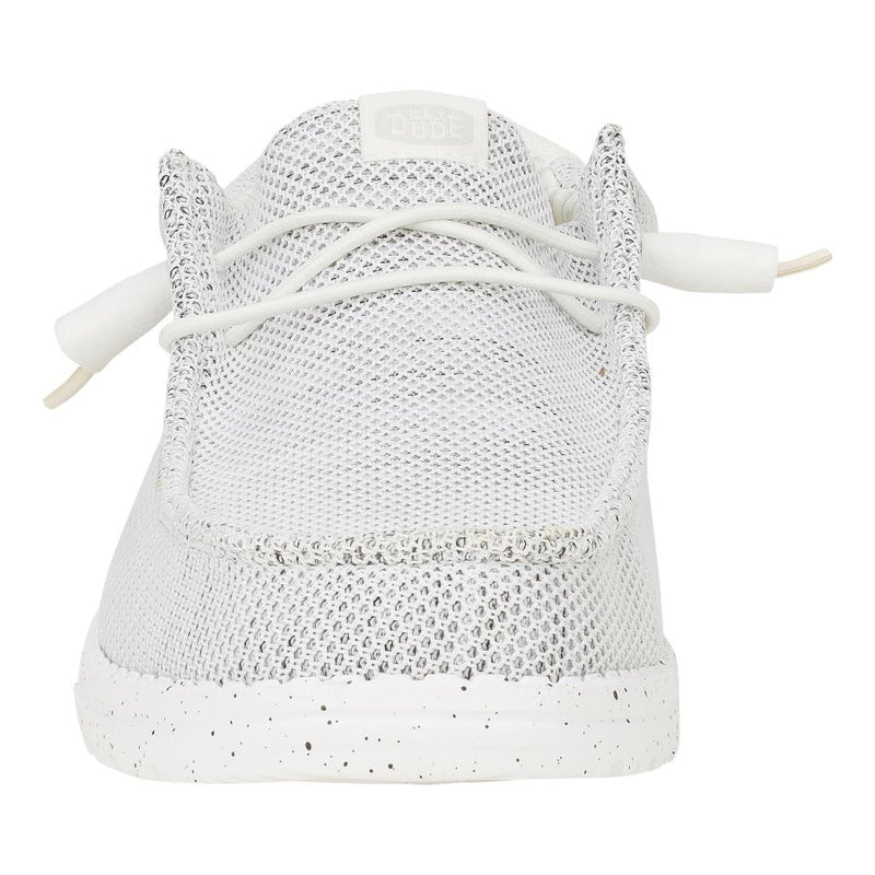 Men's Hey Dude Wally Stretch Sox in Storm White - Image 6