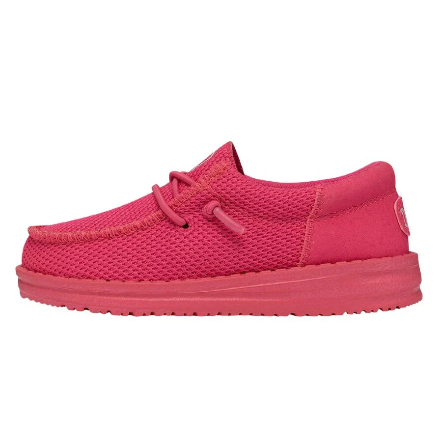Hey Dude Wally Youth Funk Mono Electric Pink - Image 12