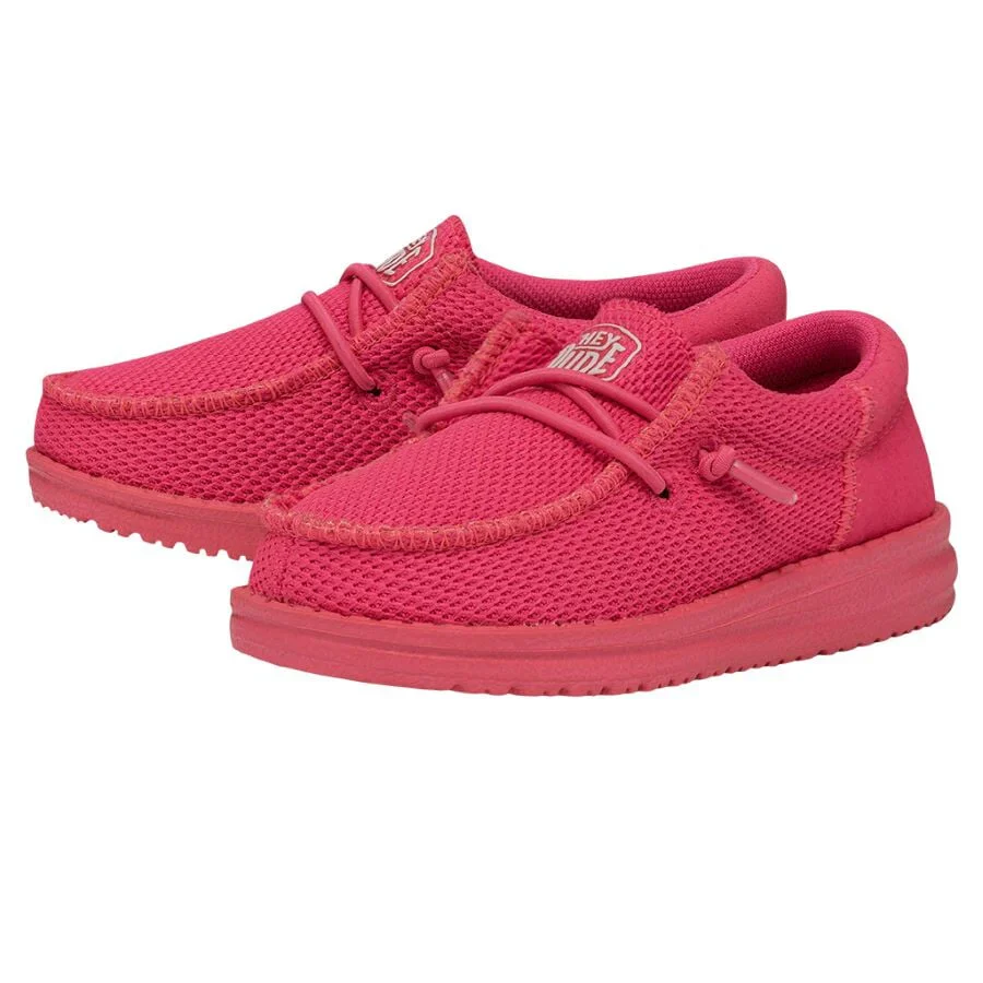 Hey Dude Wally Youth Funk Mono Electric Pink - Image 13