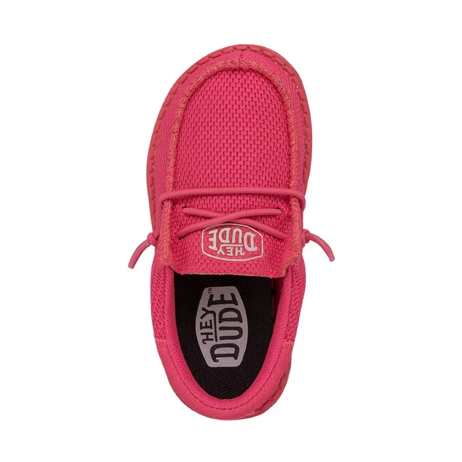 Hey Dude Wally Youth Funk Mono Electric Pink - Image 9